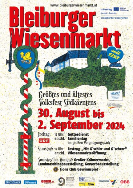 Beitragsbild zu: Mehr als 140.000 Besucher erwartet: Der Bleiburger Wiesenmarkt als Wirtschaftsmotor der Region
